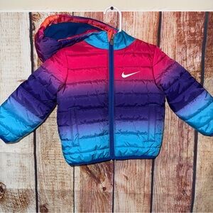 Nike Gradient Puffer Jacket Baby size 12 months